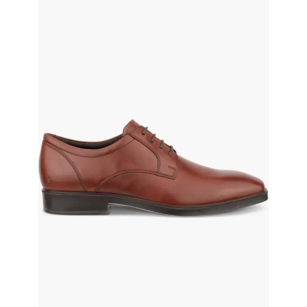 Ecco Cognac Metropole Milan Derby Size 11 - 11.5 New